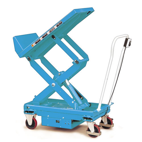 Двойной ножничный подъемный стол - TS Series - i-lift Equipment Ltd. - с ручным управлением / мобильный