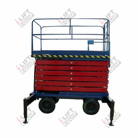 Стационарный ножничный подъемник - SJY-LD series - i-lift Equipment Ltd. - электрический / с питанием от аккумулятора / гидравлический