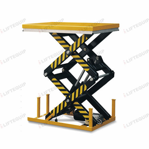 Двойной ножничный подъемный стол - HD series - i-lift Equipment Ltd. - гидравлический / стационарный