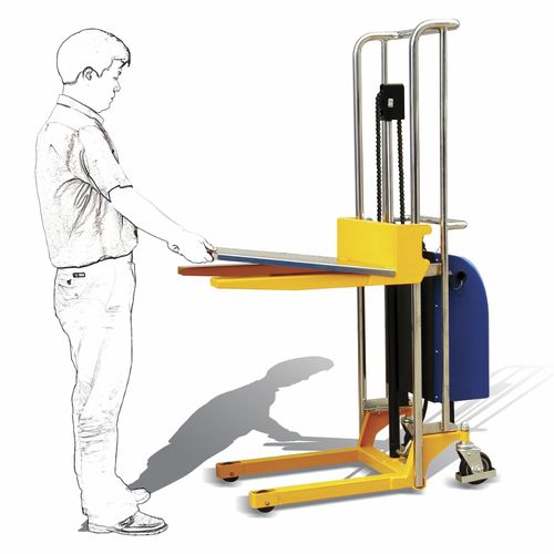 Электрический штабелер - EJ4150 - i-lift Equipment Ltd. - с сопровождающим оператором / для подъемника / для позиционирования