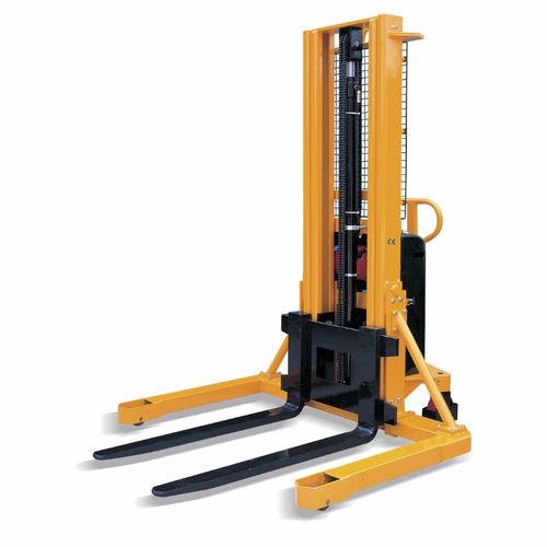 Полуэлектрический штабелер - MW10 series - i-lift Equipment Ltd. - с сопровождающим оператором / с двусторонним охватом