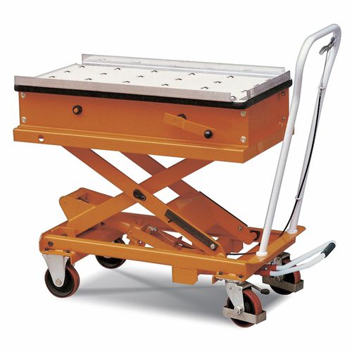 Ножничный подъемный стол - BT, BE series - i-lift Equipment Ltd. - с педалью / мобильный / с вращающейся основой