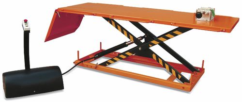 Ножничный автомобильный подъемник - TE500 - i-lift Equipment Ltd. - 500 кг / электрический / для мотоцикла