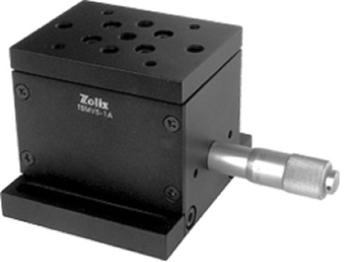 Вертикальный координатный стол - TSMV5-1A - Zolix Instruments CO.,LTD - поступательного перемещения / с ручным управлением / 1 ось