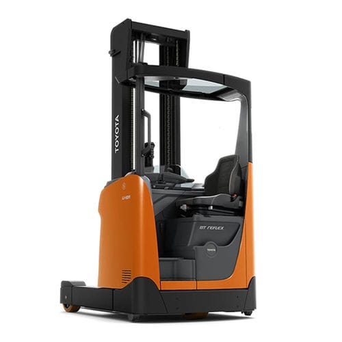 Высокоэффективная боковая подъемная тележка - BT reflex R et E séries - Toyota Industrial Equipment - электрическая / с местом для сидения водителя / для разгрузочно-погрузочных работ