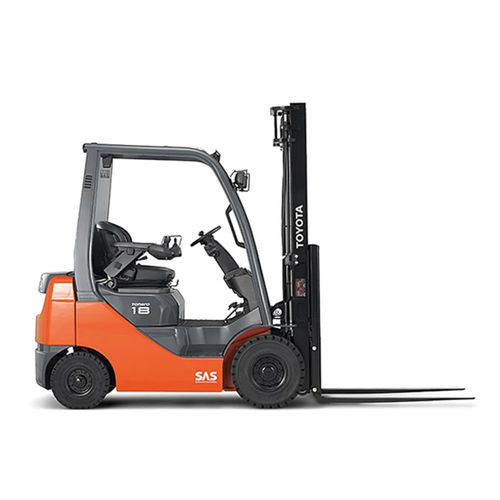 Дизельный вилочный погрузчик - Tonero - Toyota Industrial Equipment - с местом для сидения водителя / промышленный / для разгрузочно-погрузочных работ