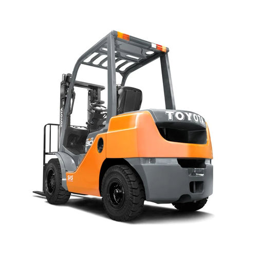 Вилочный погрузчик с тепловым двигателем - Tonero HST - Toyota Industrial Equipment - газовый / с местом для сидения водителя / для внешнего использования