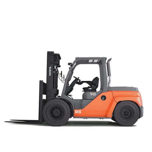 Вилочный погрузчик для высоких нагрузок - Tonero - Toyota Industrial Equipment - дизельный / с местом для сидения водителя / промышленный