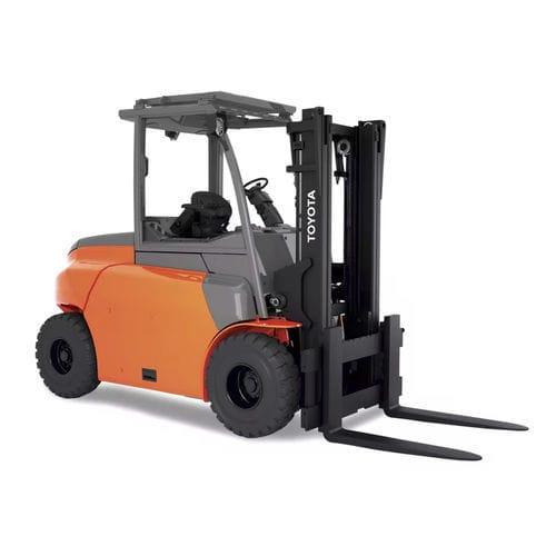Электрический вилочный погрузчик - FBM series - Toyota Industrial Equipment - с местом для сидения водителя / для использования в помещениях / для внешнего использования