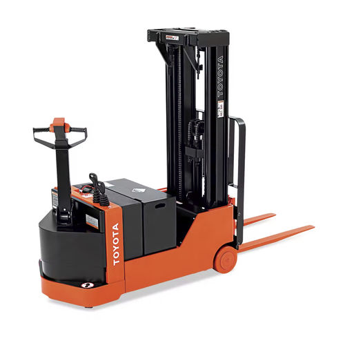 Штабелер с противовесом - WS1-CB series - Toyota Industrial Equipment - электрический / с сопровождающим оператором / 24 В