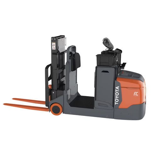 Электрический штабелер - CR1-RS25 - Toyota Industrial Equipment - со «стоячим» водителем / 24 В / для пищевой промышленности