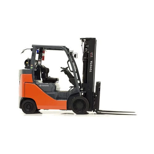 Вилочный погрузчик СНГ - 8FGC U-BCS series - Toyota Industrial Equipment - на бензине / с местом для сидения водителя / для разгрузочно-погрузочных работ
