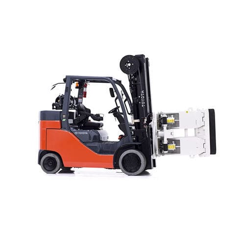 Вилочный погрузчик СНГ - 50-8FGC55U-PRS - Toyota Industrial Equipment - с местом для сидения водителя / промышленный / для разгрузочно-погрузочных работ