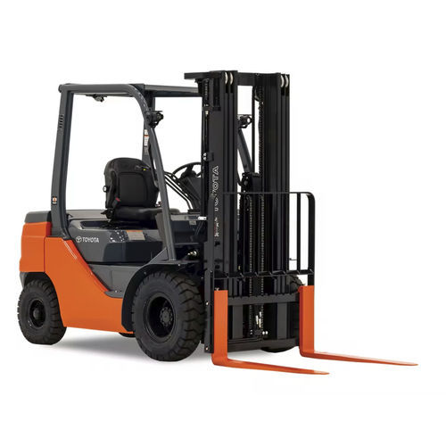 Вилочный погрузчик СНГ - 8FGU series - Toyota Industrial Equipment - на бензине / с местом для сидения водителя / для разгрузочно-погрузочных работ