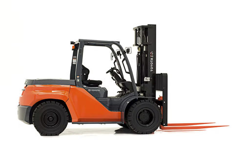 Вилочный погрузчик СНГ - 50-8FG series - Toyota Industrial Equipment - с местом для сидения водителя / для разгрузочно-погрузочных работ / для внешнего использования