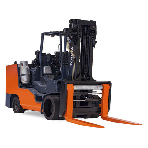 Вилочный погрузчик тяжелый грузовой автомобиль - THDC series - Toyota Industrial Equipment - СНГ / с местом для сидения водителя / для использования в помещениях
