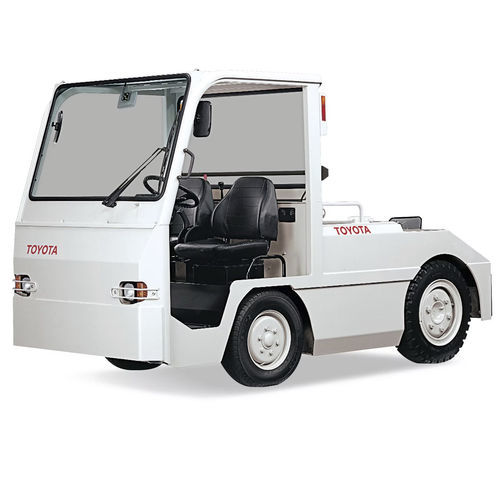 Трактор для буксировки - TE series - Toyota Industrial Equipment - электрический / 4-колесный / с местом для сидения водителя