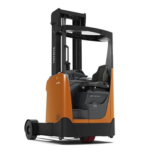 Электрический вилочный погрузчик - RRE160HR - Toyota Industrial Equipment - с местом для сидения водителя / для разгрузочно-погрузочных работ