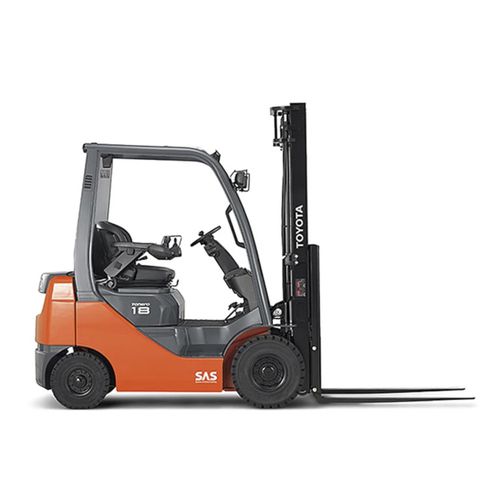 Дизельный вилочный погрузчик - 02-8FGF15 - Toyota Industrial Equipment - газовый / с местом для сидения водителя / промышленный