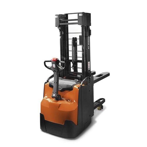 Электрический штабелер - SWE200 - Toyota Industrial Equipment - с пешим оператором / 24 В / транспортный