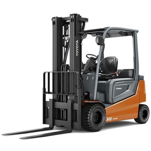 Электрический вилочный погрузчик - 9FBH30T - Toyota Industrial Equipment - с местом для сидения водителя / транспортный / для хранения