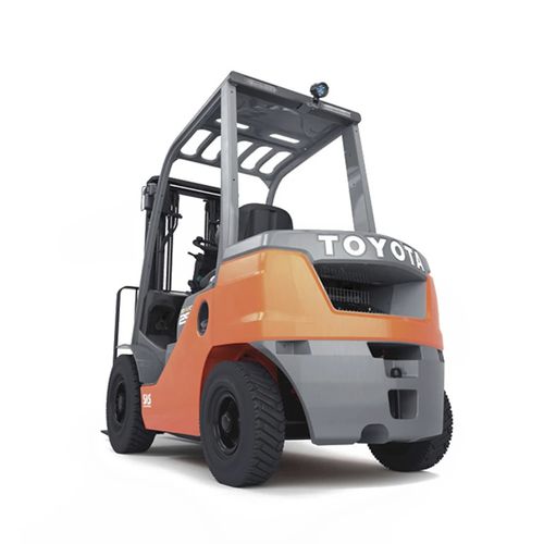 Дизельный вилочный погрузчик - 02-8FGF25 - Toyota Industrial Equipment - газовый / с местом для сидения водителя / промышленный
