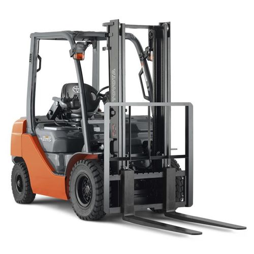 Дизельный вилочный погрузчик - 52-8FDF20 - Toyota Industrial Equipment - с местом для сидения водителя / промышленный / для разгрузочно-погрузочных работ