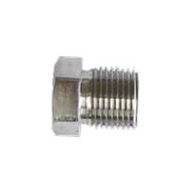 Пробка с проходным отверстием - FS series - Temperature Technology Ltd - шестиугольная / резьбовая / из нержавеющей стали