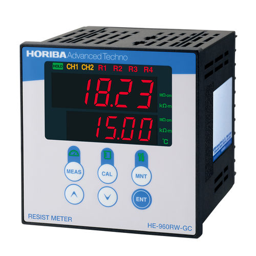 Прибор для измерения удельное сопротивление - HE-960RW-GC - HORIBA STEC - цифровой / для контроля / с индикатором