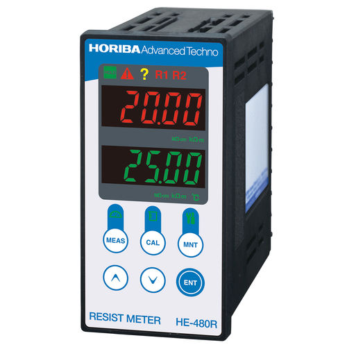Прибор для измерения температуры - HE-480R(W) - HORIBA STEC - удельное сопротивление / поля / для воды