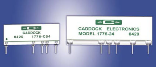 Резистор с двойным слоем - 1776 series - Caddock Electronics - делительное устройство напряжения / на печатной плате