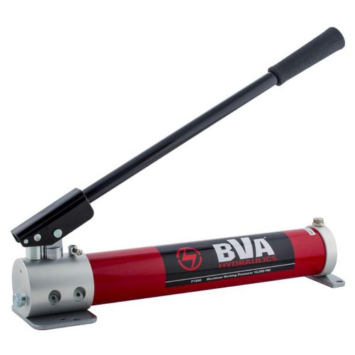 Поршневый гидравлический насос - P1000 - BVA Hydraulics - винтовой / ручной / из алюминия