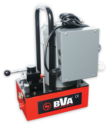 Поршневый гидравлический насос - Electric pumps - BVA Hydraulics - ручной / сталь / для использования в промышленности
