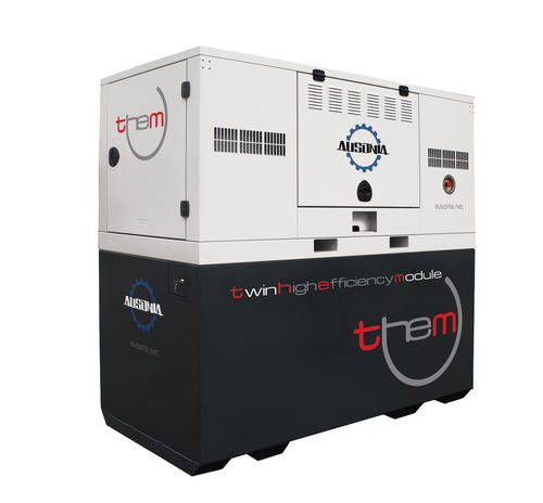 Дизельная генераторная установка - THEM - Twin High Efficiency Module - Ausonia S.r.l. - трехфазовая / 60 Гц / непрямой впрыск