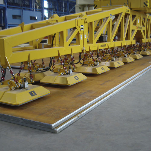 Вакуумная траверса для листового металла - Aerolift Industrials B.V. - для высоких нагрузок / для промышленности / горизонтальная