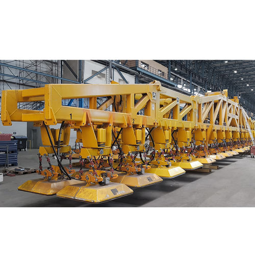 Вакуумная траверса для металлической обшивки - Aerolift Industrials B.V. - для высоких нагрузок / для промышленности / для мостового крана