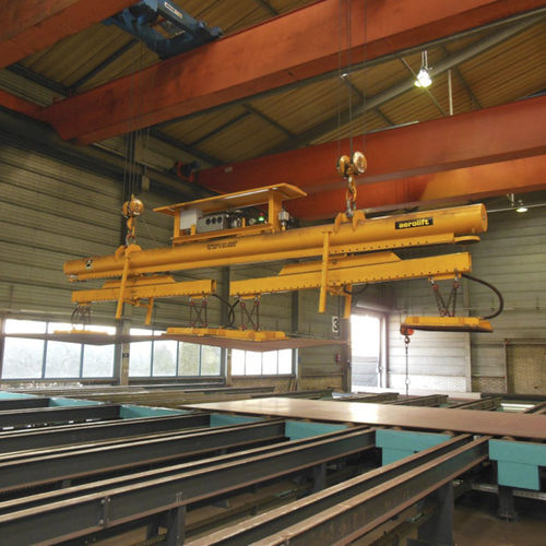 Вакуумная траверса для листового металла - Aerolift Industrials B.V. - для мостового крана / горизонтальная
