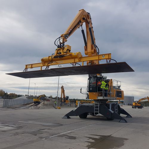 Подъемное устройство для высоких нагрузок - Aerolift Industrials B.V. - для грузов / для листа / для пластин