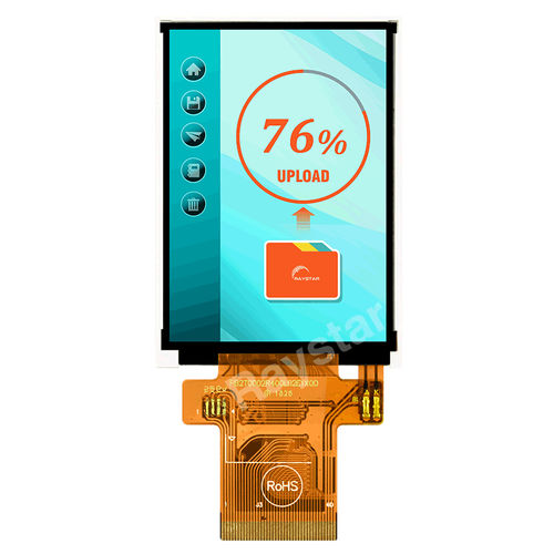Блок индикации LED - RFJ240L-AYW-DNN - Raystar Optronics, Inc. - TFT LCD / IPS / с точечной матрицей