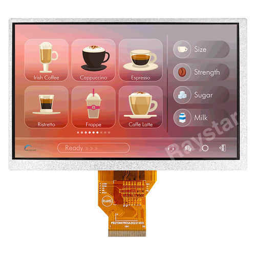 Блок индикации LED - RFF700A2-AZH-DNN - Raystar Optronics, Inc. - TFT LCD / цветной / с точечной матрицей