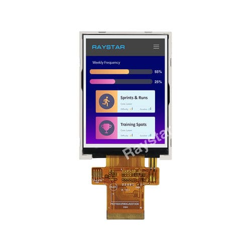 Блок индикации LED - RFJ280J-AYW-DNN - Raystar Optronics, Inc. - TFT LCD / IPS / 240x320