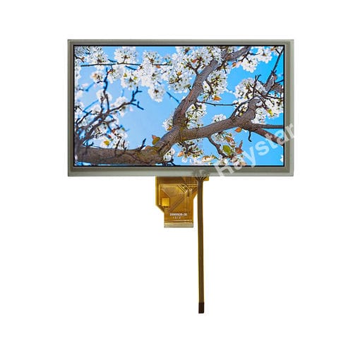 Блок индикации TFT - RFF80AB-AIW-DNS - Raystar Optronics, Inc. - с резистивным сенсорным экраном / с точечной матрицей / 800x480