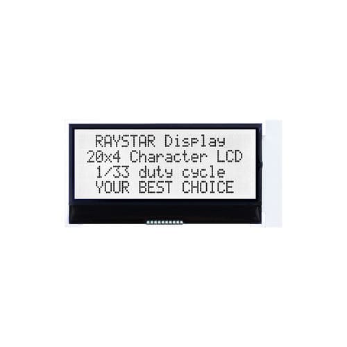 Табло LCD - RX2004B - Raystar Optronics, Inc. - 20 x 4 / с 4 линиями / встраиваемое