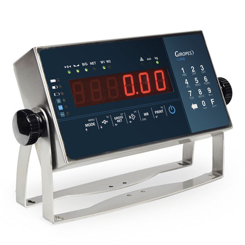 Весовой индикатор светодиодный дисплей - GI410i - GIROPES - IP68 / IP65 / многофункциональный