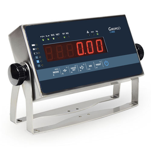 Весовой индикатор светодиодный дисплей - GI400 INOX - GIROPES - настенный / настольный / IP65