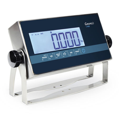 Весовой индикатор ЖК-дисплей - GI400 LCD - GIROPES - IP65 / IP54 / IP68
