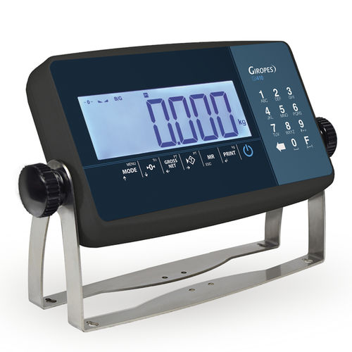 Весовой индикатор ЖК-дисплей - GI410 LCD ABS - GIROPES - встраиваемый / настольный / настенный