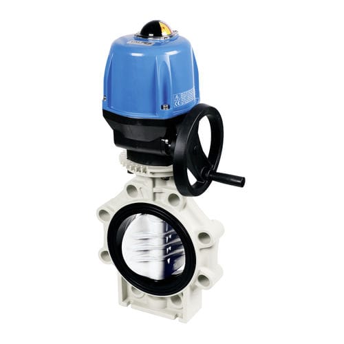 Клапан поворотный затвор - K4  - Praher Plastics Austria GmbH - с электрическим приводом / IP65 / IP67