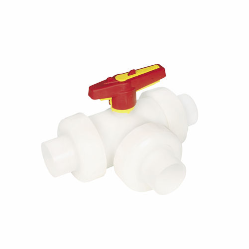 Клапан со сферическим золотником - S4  - Praher Plastics Austria GmbH - с ручным управлением / для контроля / с фланцем