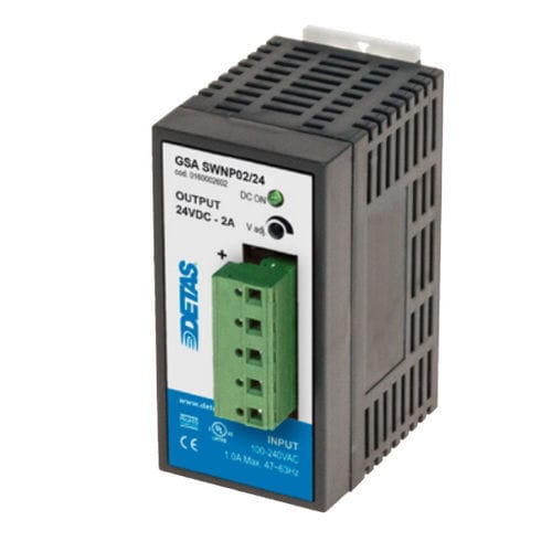 Источник электропитания на DIN-рейке - GSA SWNP02 - DETAS - AC/DC / CE